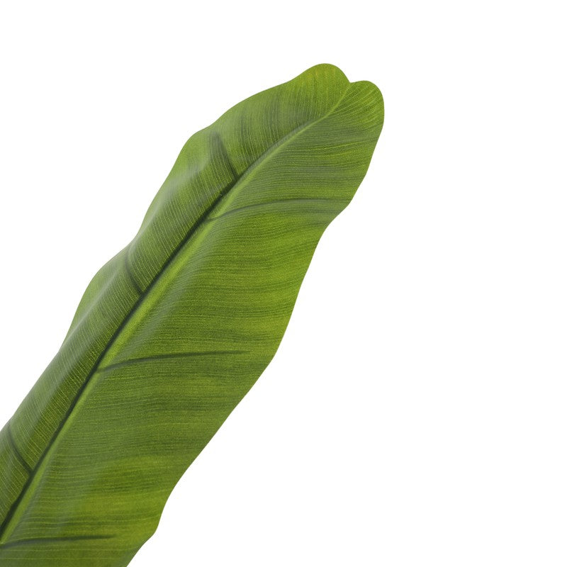 Artificial Banana Plant With Black Plastic Pot - 5 ft media 6