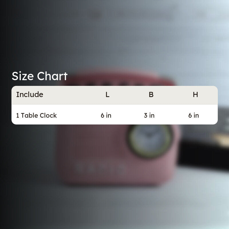 Radio Cheer Clock - PInk image 6