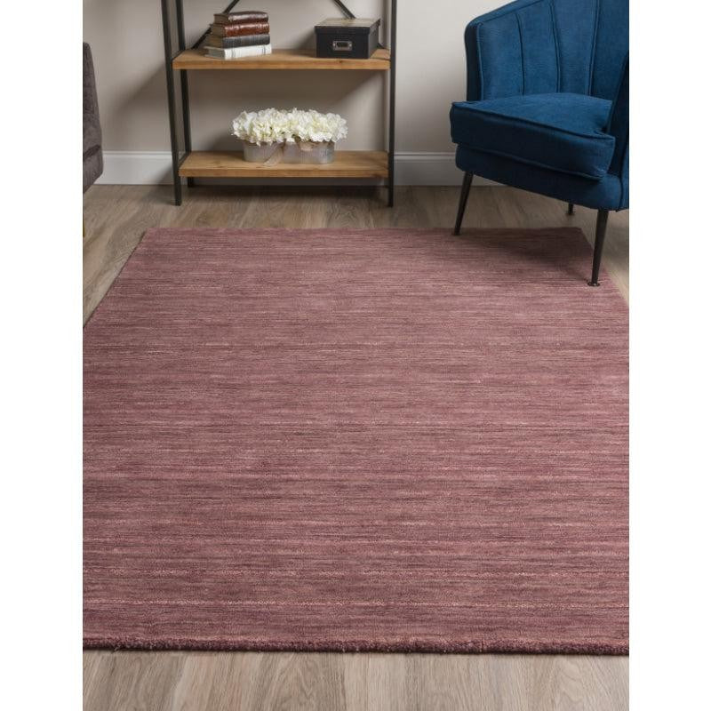 Aylin Hand Woven Wool Rug - Purple media 4