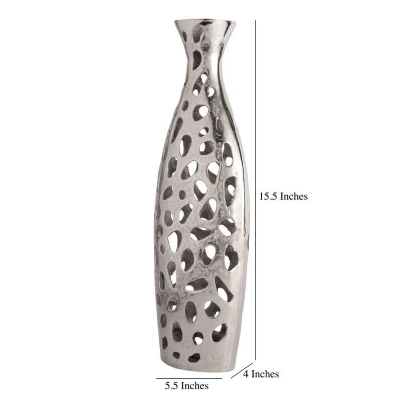 Cleome Charm Vase (Big) - Silver media 5
