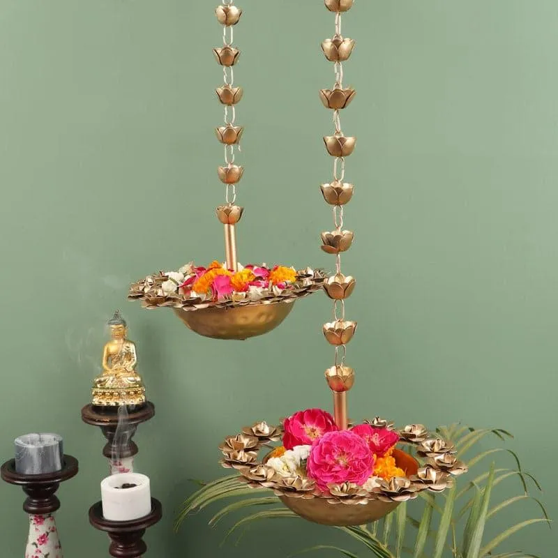 Sthirani Hanging Urli - Set Of Two media 1
