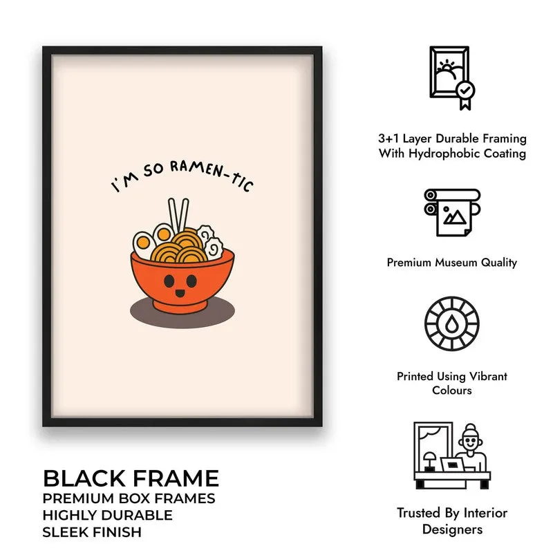 Calm Cuisine Archival Canvas Wall Art - Black media 10