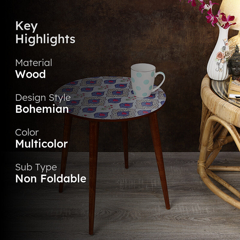 Riwaaz Side Table - Round media 2