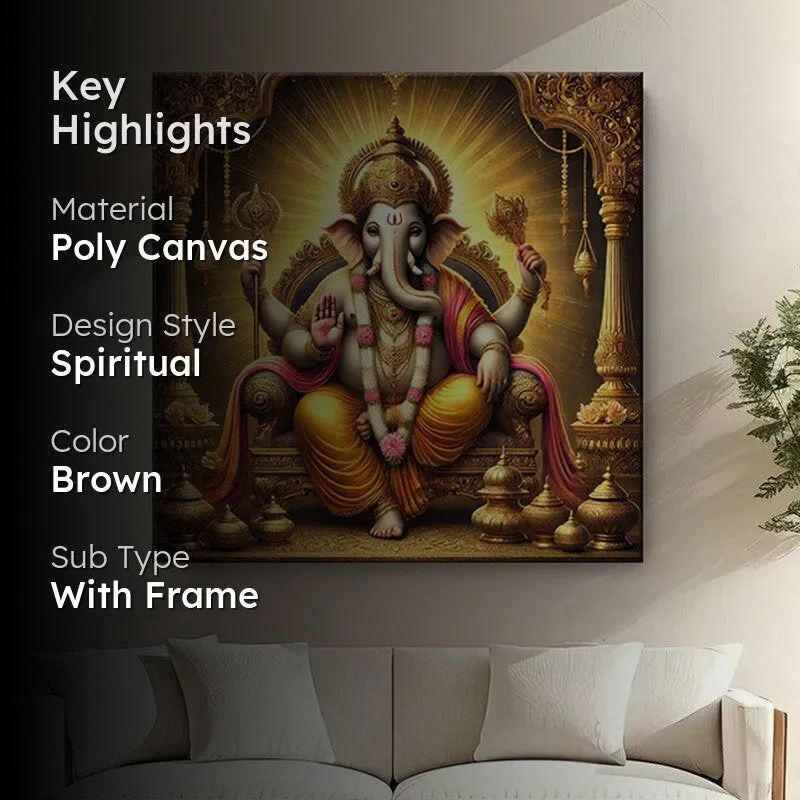 Dhoomaketu Vinayaka Wall Painting media 2
