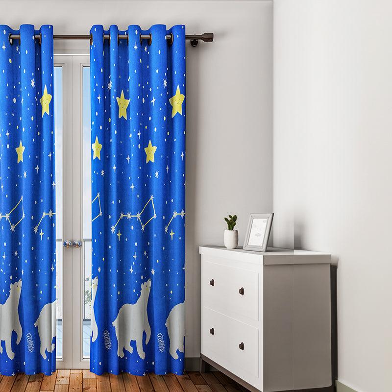 North Pole Kids Curtain