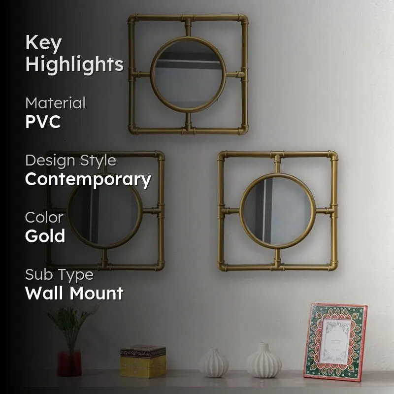 Milava Decorative Mirror - Set Of Three media 2