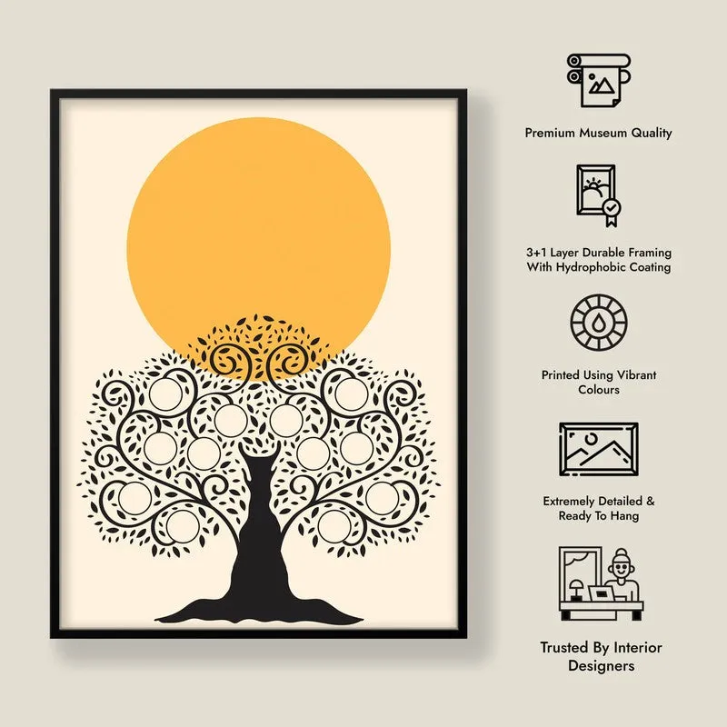 Tharu Archival Paper Wall Art With Frame media 8