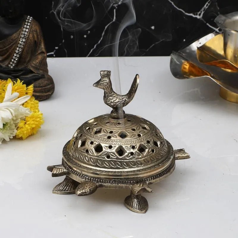 Holy Tortoise Loban Dhoop Holder media 1