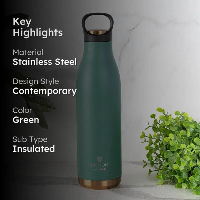 Liquid Muse Hot & Cold Thermos Water Bottle (Green) - 750 mL media 2