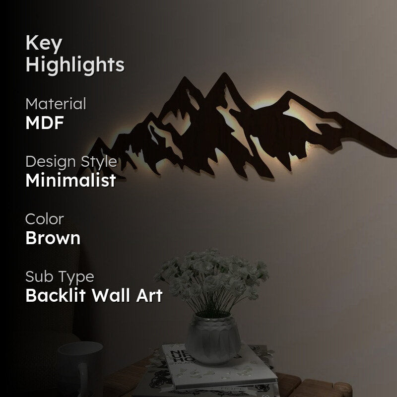 Himalayas LED Strip Light MDF Wall Accent media 2