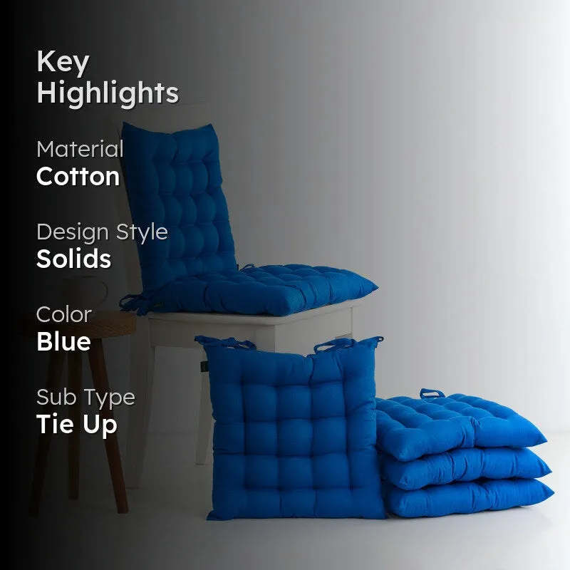Savra Chair Pad (Blue) - Set Of Six media 2
