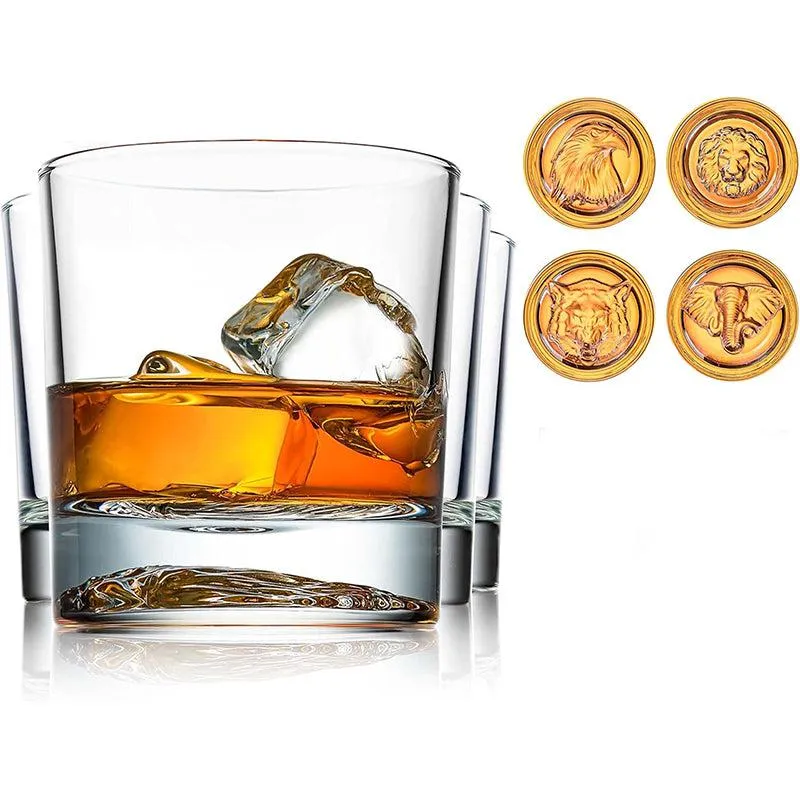 Untamed Spirit Whiskey Glasses (295 ML) - Set Of Six media 8