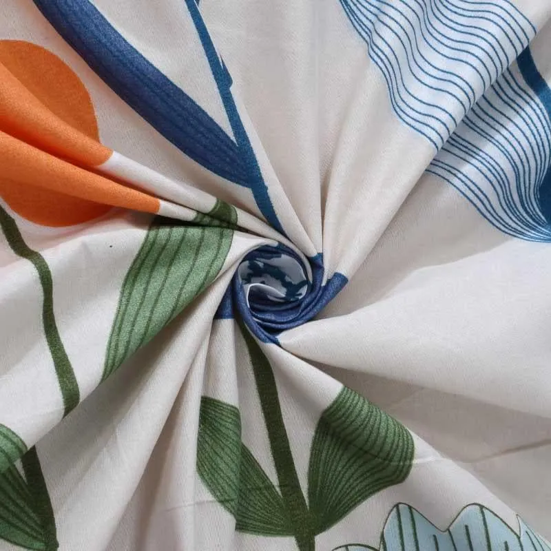 Belle Printed Microfiber Bedsheet - 130 GSM media 3