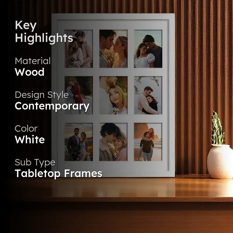 Preciora Collage Photo Frame - White media 2