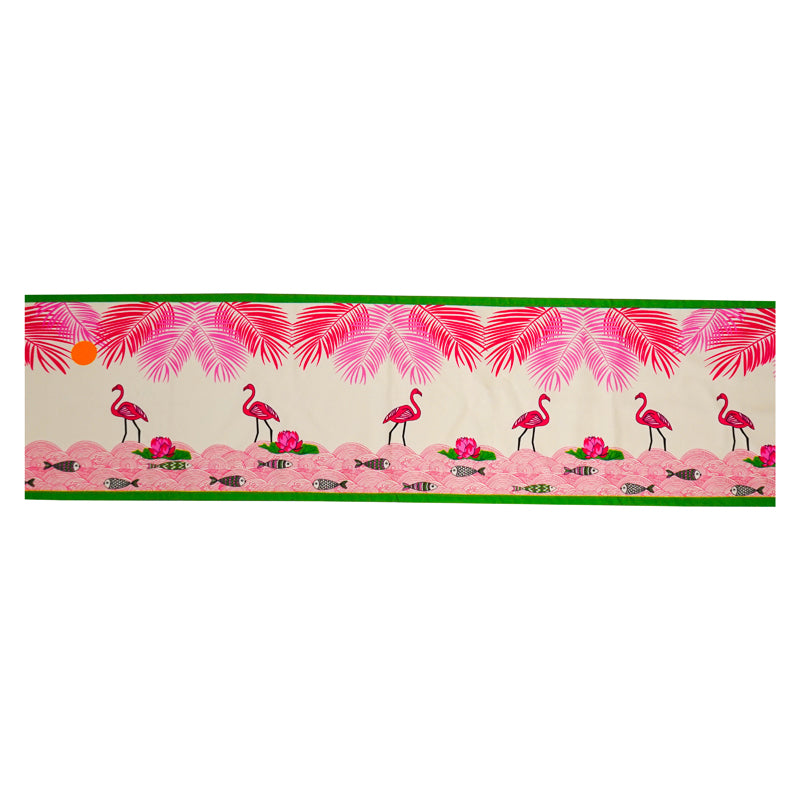 Pink Oasis Table Runner & Placemat - Five Piece Set media 4
