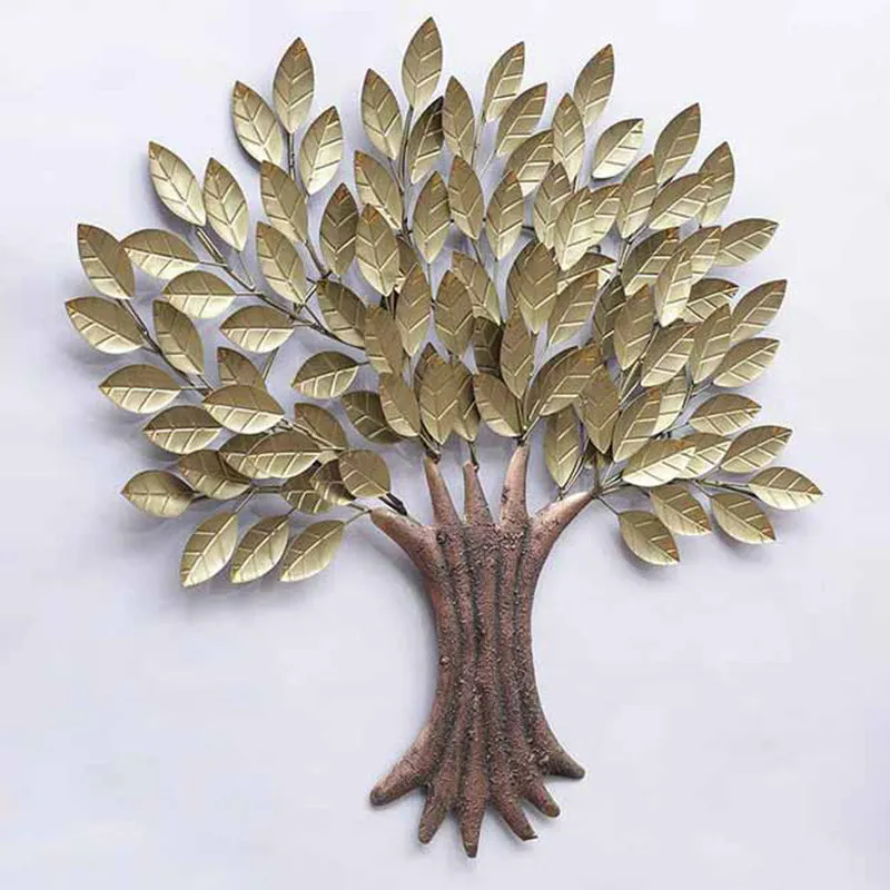 Aurum Botania Tree Iron Wall Accent media 4