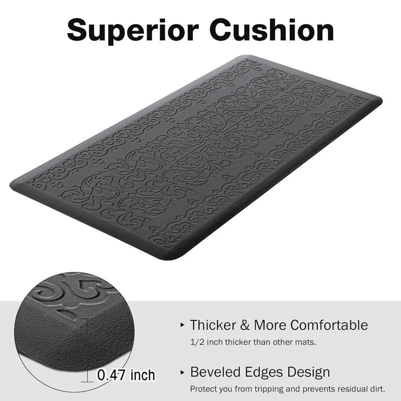 Silk Step Anti Skid Bath Mat - Black media 8