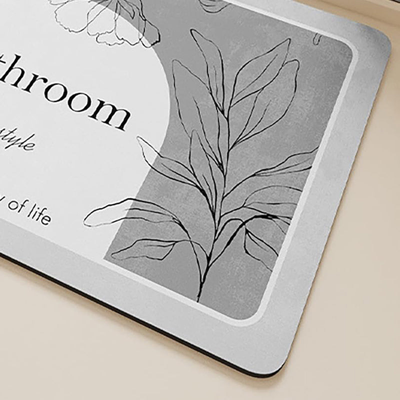 Ashen Meadow Rubber Bath Mat media 4