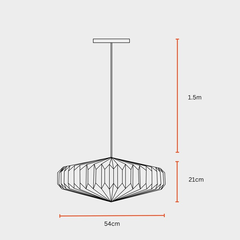Fig Living Oblong 2 Ceiling Lamp - Royal Blue media 8
