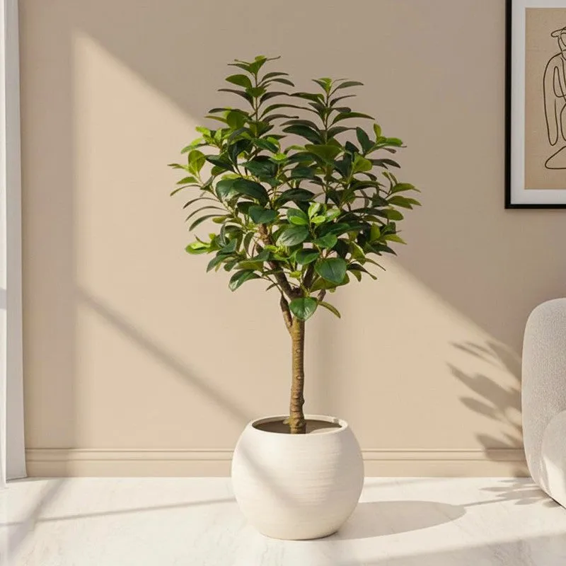 EverGreen Luxe Artificial Indoor Plant Without Pot - 4.5 Feet media 1