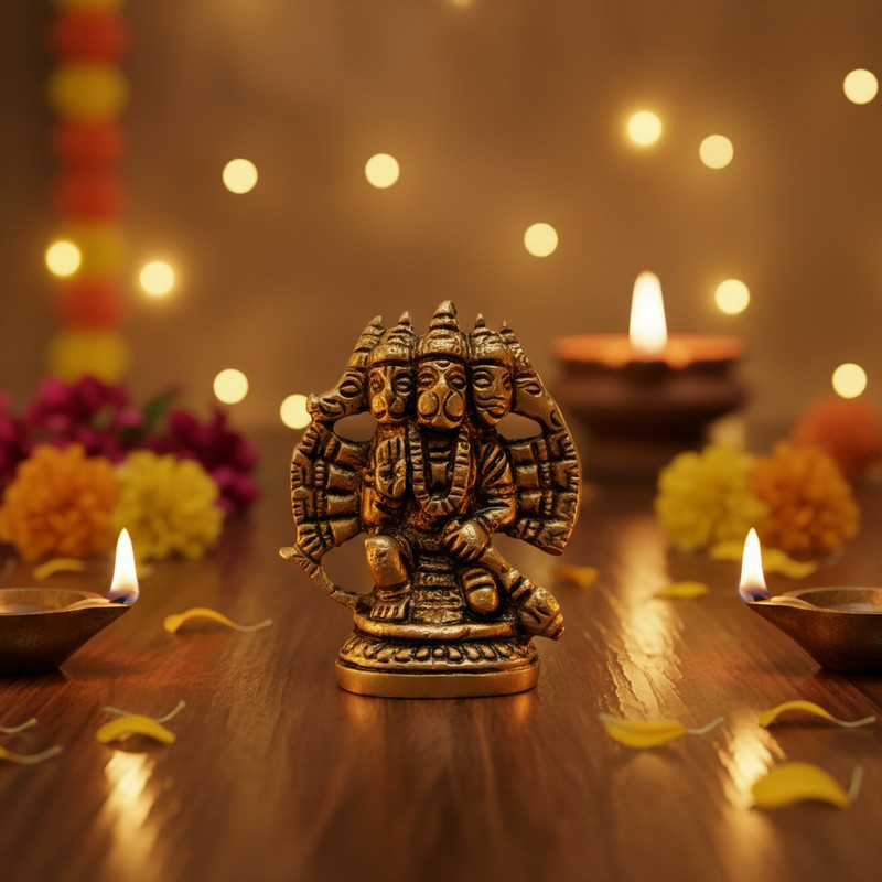 Panchamukhi Hanuman Idol