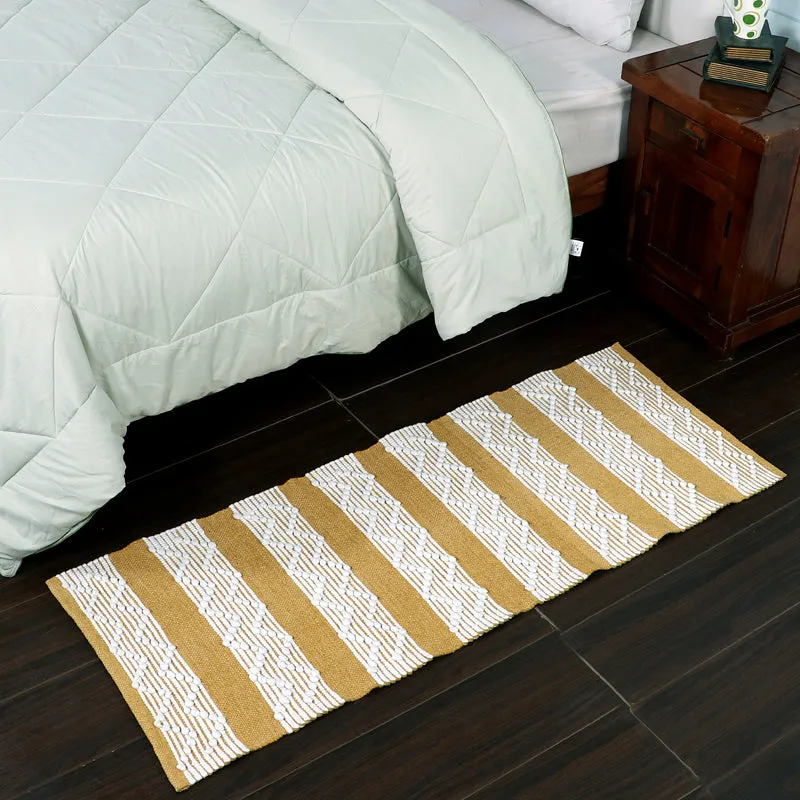 Weavax Cotton Runner Rug - Yellow media 3