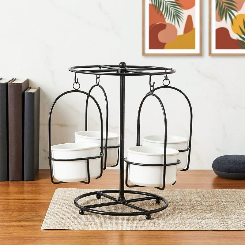 Merry Go Round Planter - White media 1