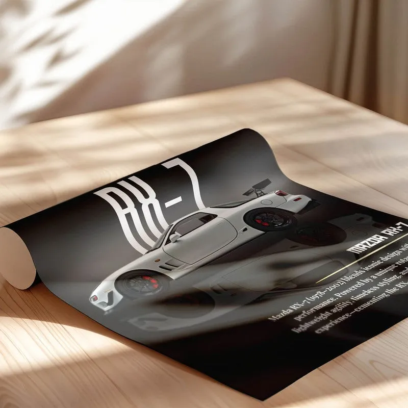 RX-7 Dreamscape Wall Poster media 5
