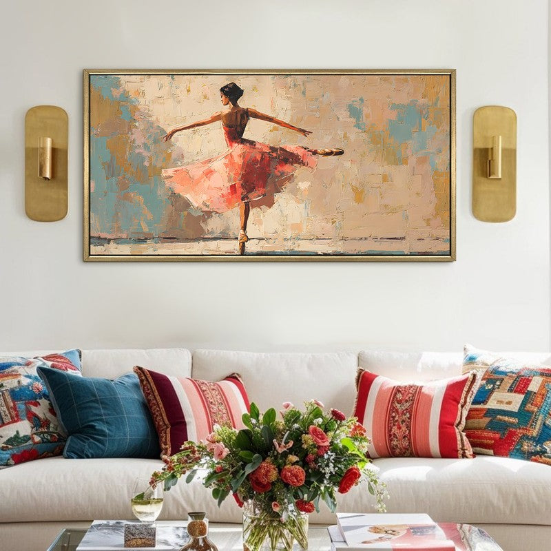 Luminous Canvas Wall Painting With Frame