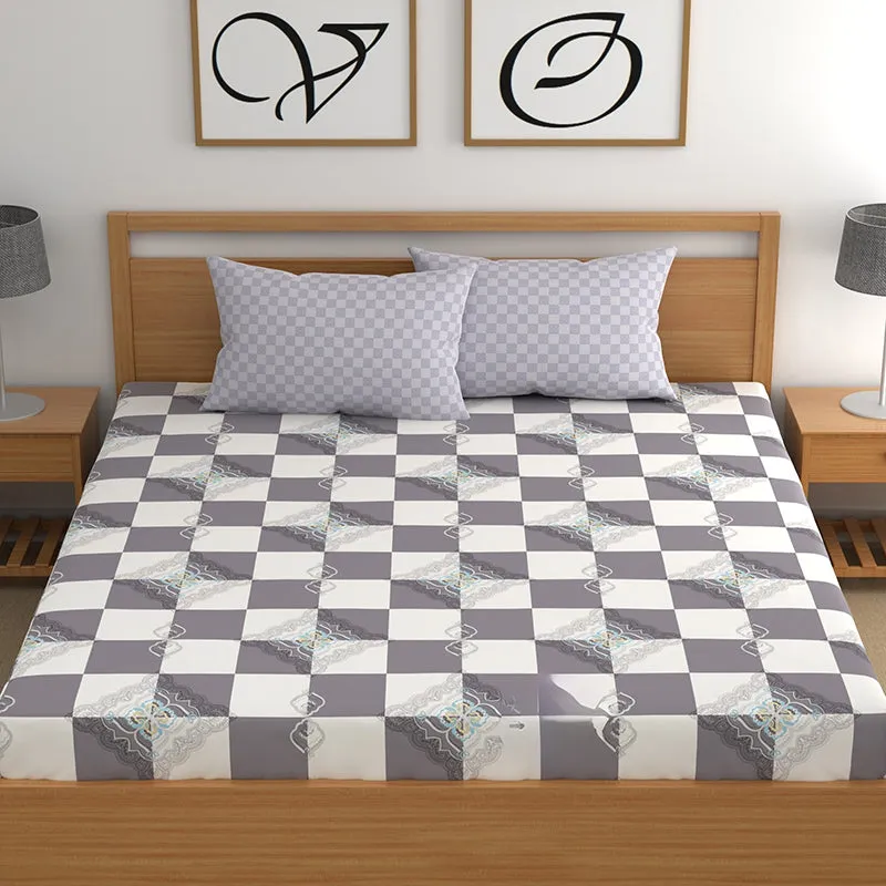 Cubiq I Microfiber Microfiber Bedsheet - 150 GSM media 5