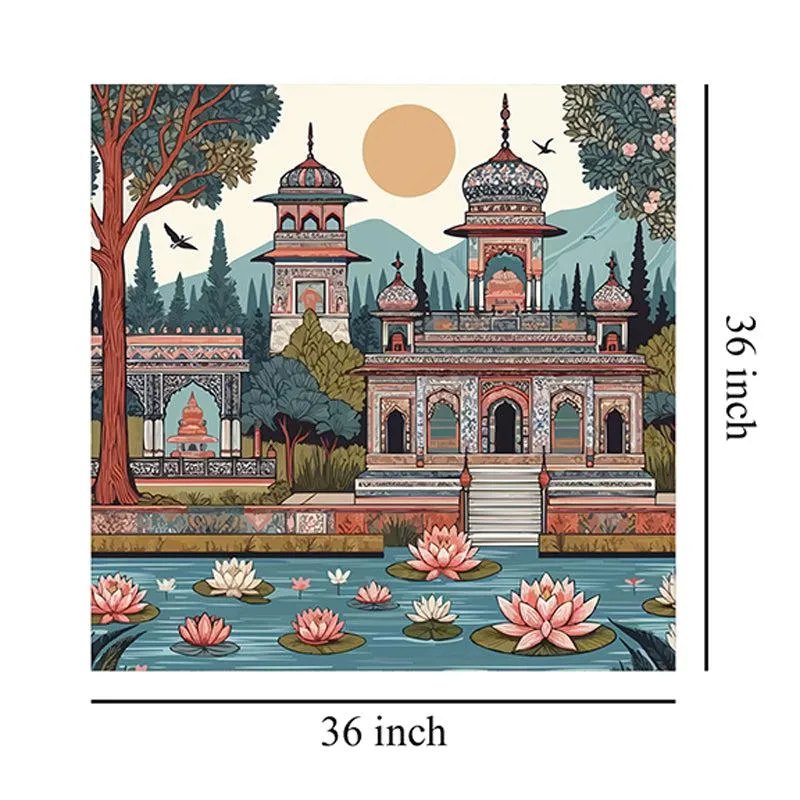 Indian Raj Mahal Wall Painting media 8