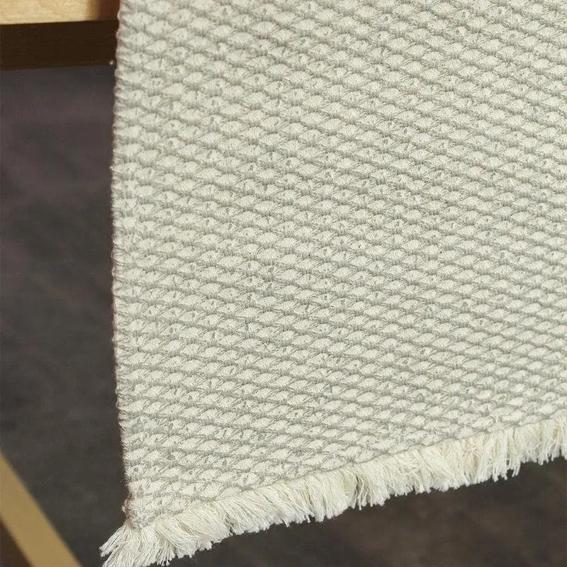 Akasam Cotton Table Runner - Grey media 3