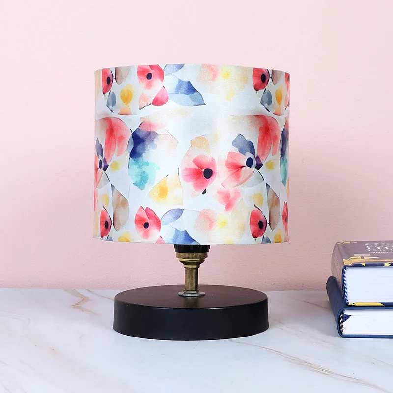 Luna Borealis Loop Printed Iron Table Lamp - Multicolor media 2
