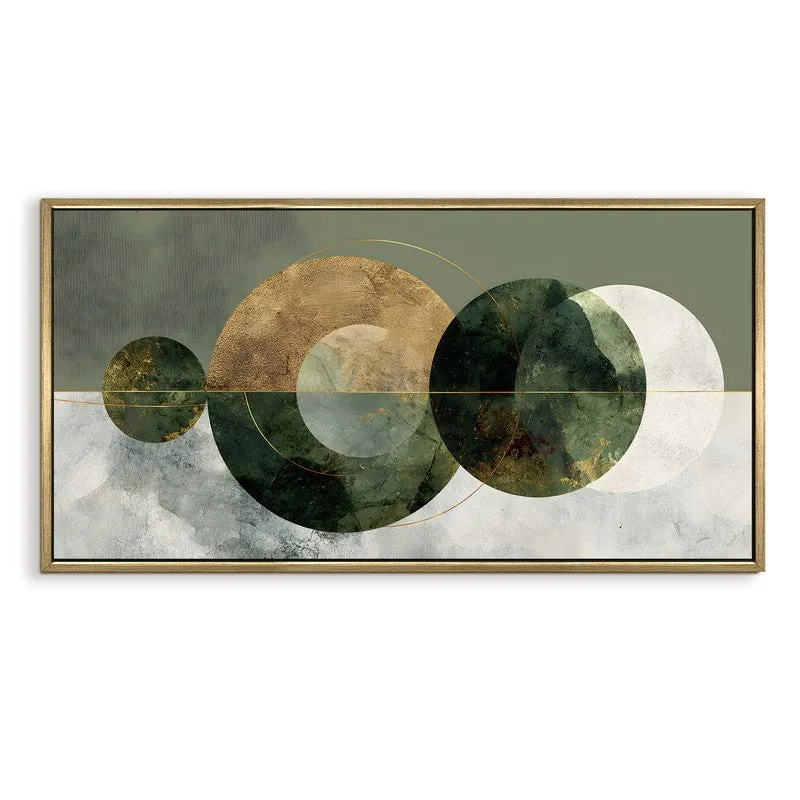 Olive Rhythm Canvas Wall Art media 3