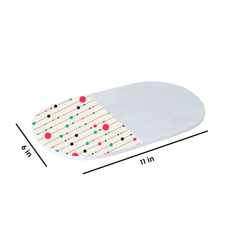 Dinner Printed (Marble,Brass) Marble Platter media 6