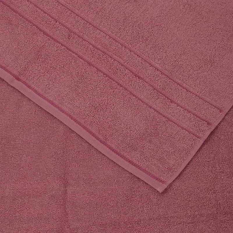 Monte Carlo Clean Wrap Pure Cotton Bath Towel - Mauve media 7