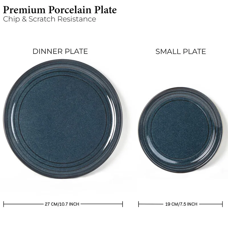 Estia Porcelain Dining Set (Saphire Blue) - 20 Piece Set media 6