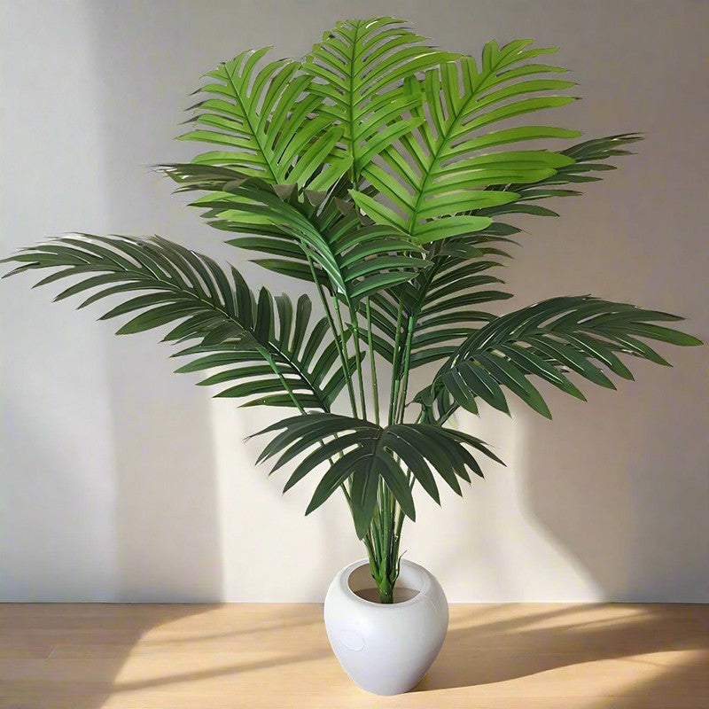 Faux Areca Laceolata Plant without Pot - 55 Cms media 3