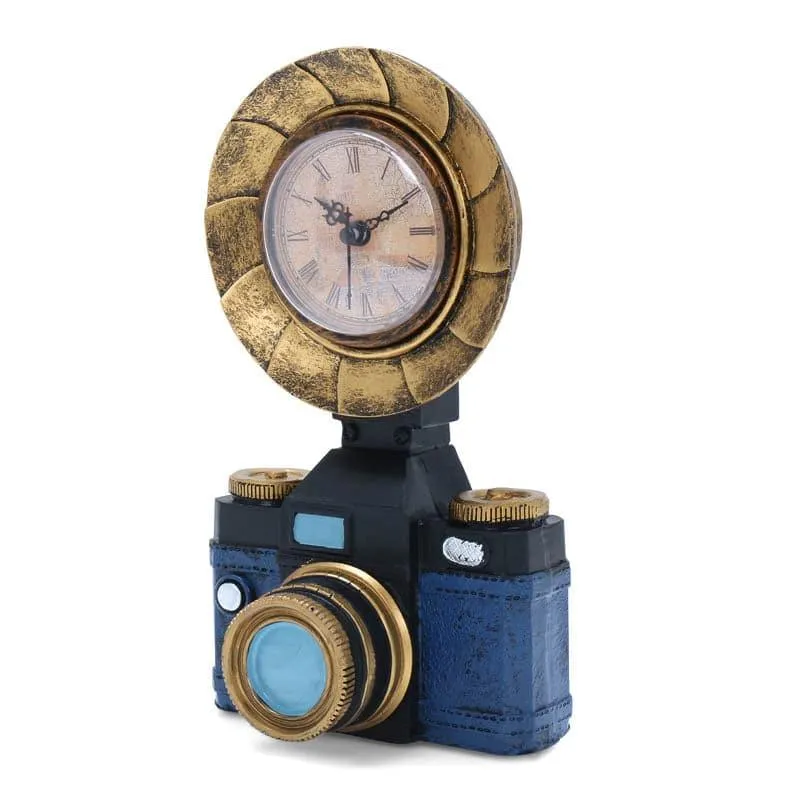 Vintage Camera Table Clock media 4