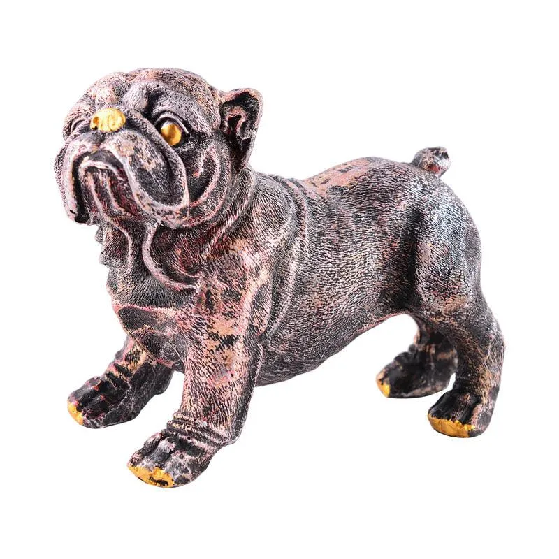 Sir Ruffington Painted Polyresin Show Piece - Copper media 4
