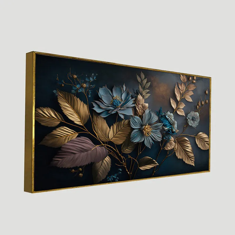 Leontina Floral Wall Painting With Frame media 7