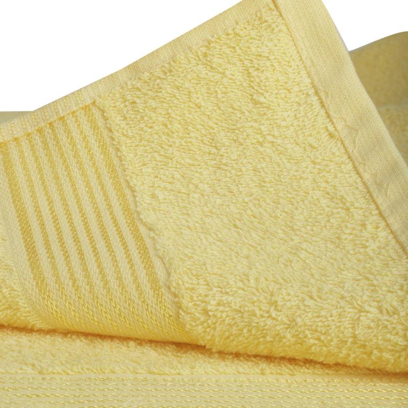 Bodil Bath Towel (Yellow & Red) - Set Of Two media 4