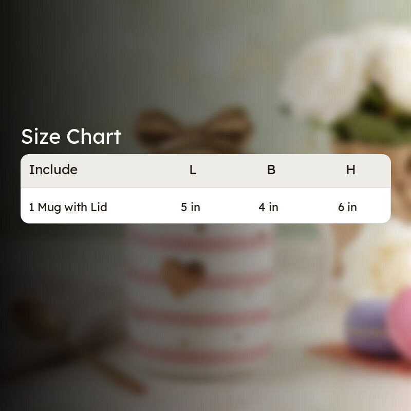 Love Ceramic Coffee Mug (350 mL) - Pink media 7