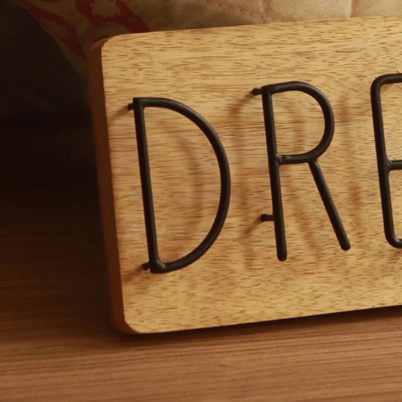 Dream Big Wood Showpiece media 3