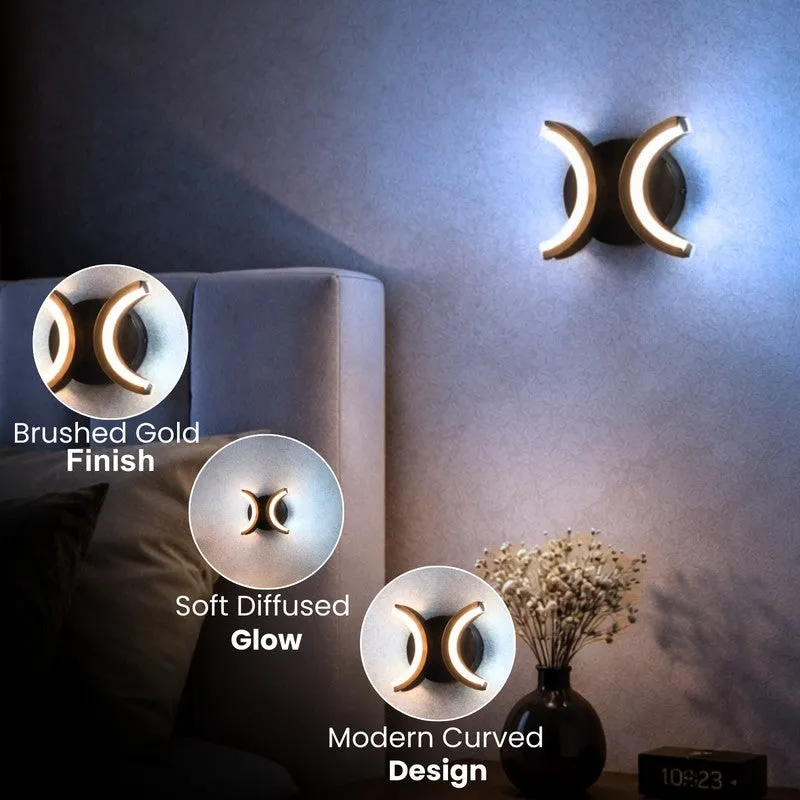 Bellora Iron & Acrylic Wall Lamp media 5