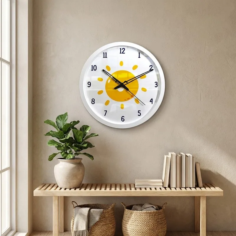 Sunlet MDF Wall Clock media 1