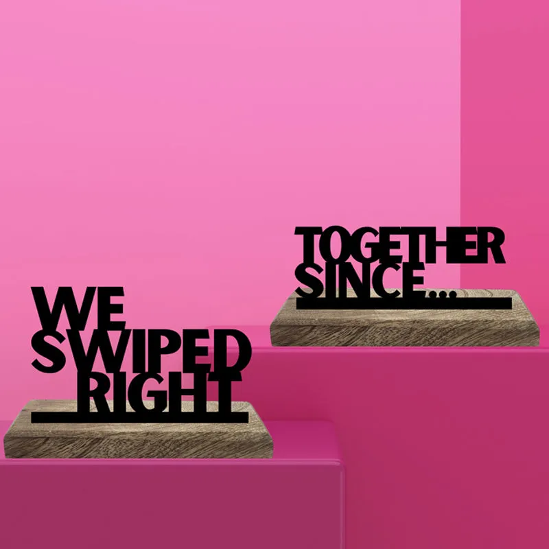 Together Typography Showpiece - Set Of Two media 3
