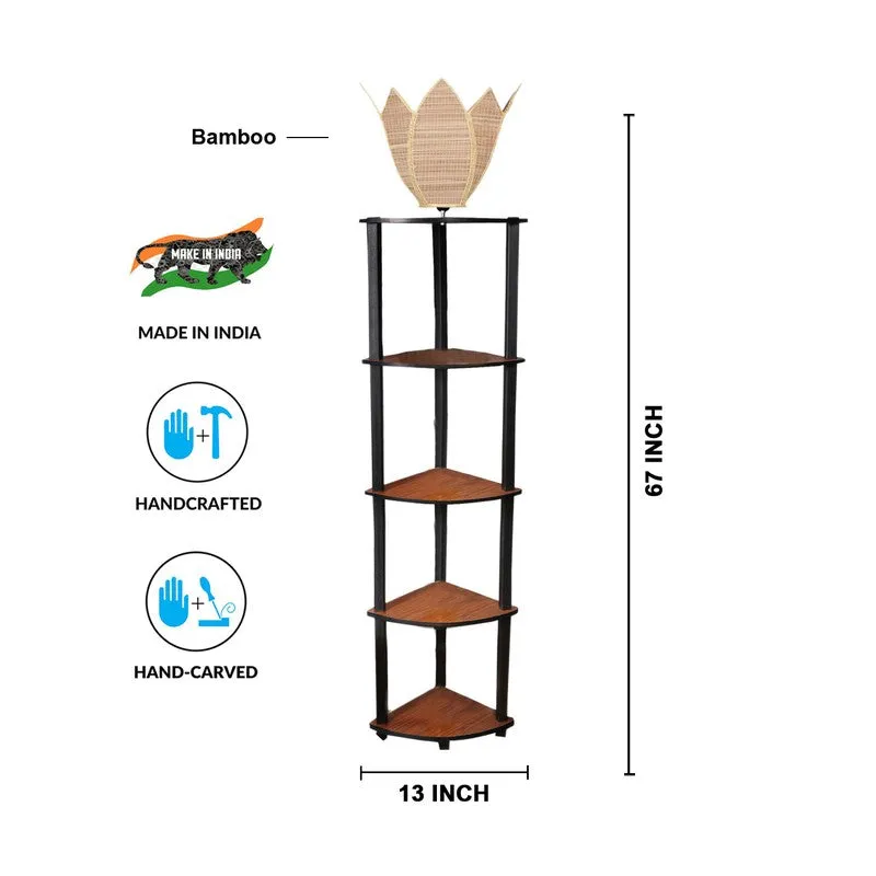 PearlCast Floral Floor Lamp media 6
