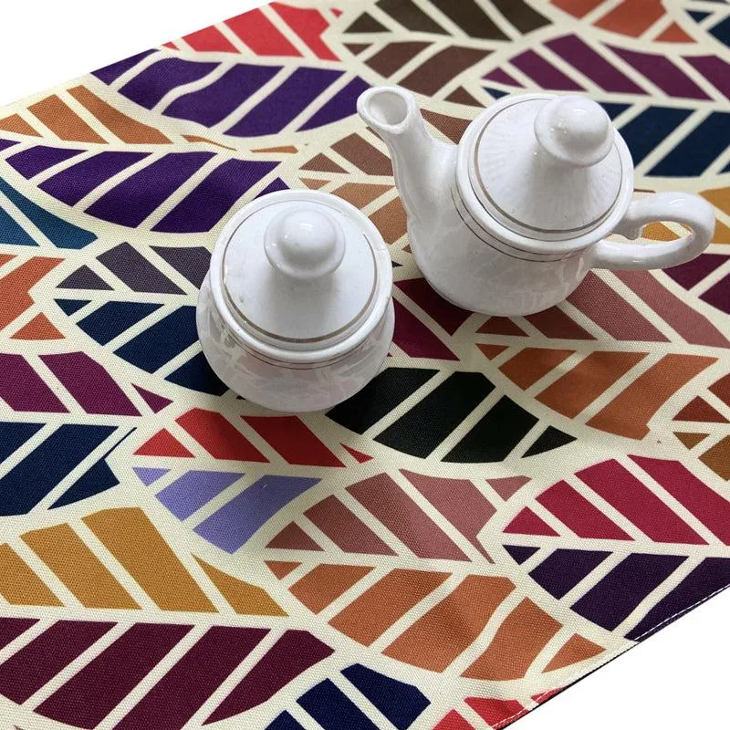 Hollis Poly Canvas Table Runner media 5