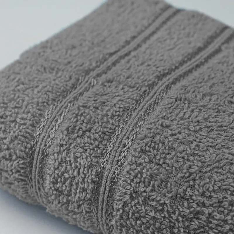 Micro Cotton LuxeDry Soothe Hand Towel (Dark Grey) - Set Of Two media 4